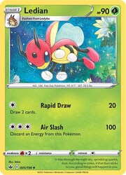 Ledian [Rapid Draw | Air Slash]