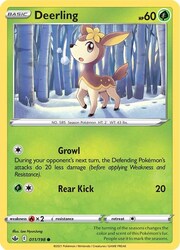 Deerling [Growl | Rear Kick]