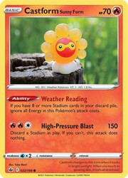 Castform Forma Sole