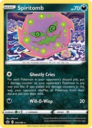 Spiritomb [Ghostly Cries | Will-O-Wisp]