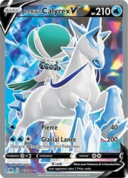 Calyrex Jinete Glacial V [Pierce | Glacial Lance]