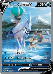 Calyrex Jinete Glacial V [Pierce | Glacial Lance]