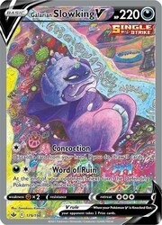 Galarian Slowking V [Concoction | Word of Ruin]