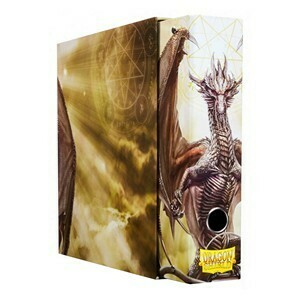 Dragon Shield: White "Procul" Slipcase Ring Binder