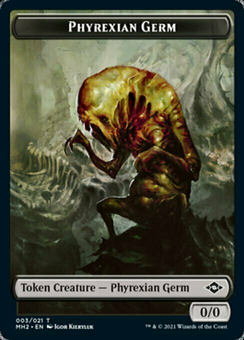 Phyrexian Germ // Squirrel Card Front