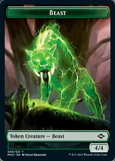 Beast // Squirrel Card Front