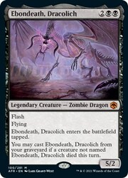 Morte d'Ebano, il Dracolich