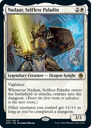 Nadaar, Paladino Altruista