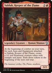 Valduk, Custode della Fiamma