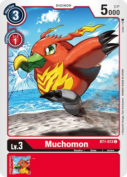 Muchomon Card Front