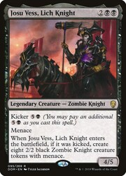 Josu Vess, Cavaliere Lich