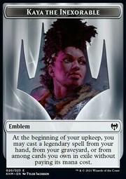 Kaya the Inexorable Emblem // Dwarf Berserker