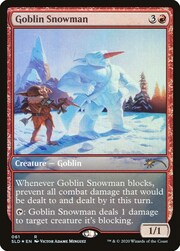 Pupazzo di Neve dei Goblin