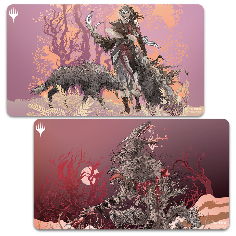 Innistrad: Cacería de medianoche | "Arlinn, the Pack's Hope // Arlinn, the Moon's Fury" Double-Sided Playmat