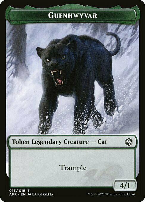 Guenhwyvar // Spider Card Front