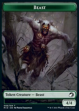 Beast // Clue Card Front