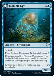 Uovo Bioluminescente // Serpe Bioluminescente
