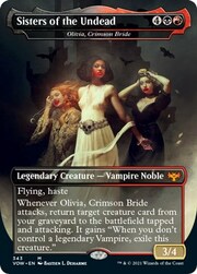 Olivia, Sposa Cremisi