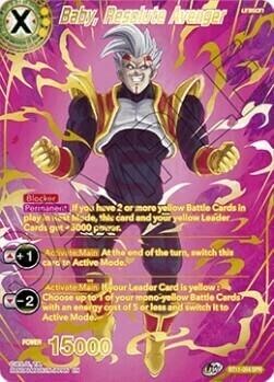 Baby, Resolute Avenger Card Front