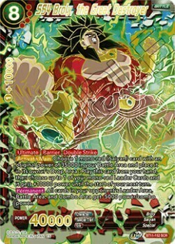 SS4 Broly, the Great Destroyer Card Front
