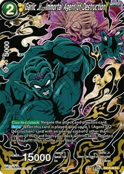 Garlic Jr., Immortal Agent of Destruction Card Front