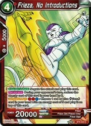Frieza, No Introductions