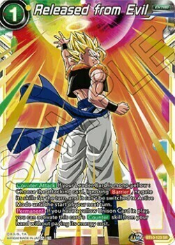 Released from Evil Card Front