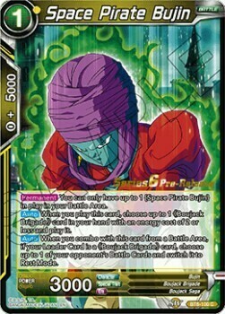 Space Pirate Bujin Card Front