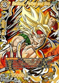 Bardock, Father and Son Card Front