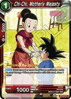 Chi-Chi, Motherly Majesty Card Front