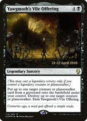 Offerta Ignobile di Yawgmoth