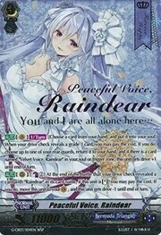 Peaceful Voice, Raindear [G Format]
