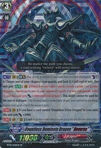 Dauntless Dominate Dragon "Яeverse" Card Front
