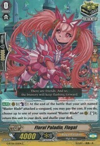 Floral Paladin, Flogal Card Front