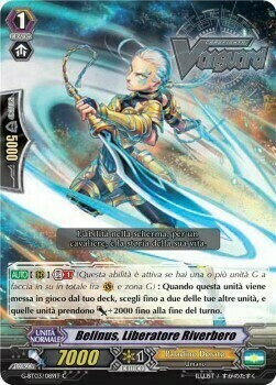 After-glow Liberator, Belinus Card Front