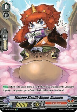 Masago Stealth Rogue, Goemon Card Front