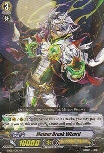 Meteor Break Wizard Card Front