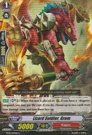 Lizard Soldier, Grom