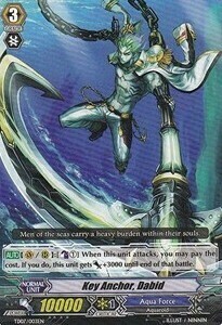 Key Anchor, Dabid Card Front