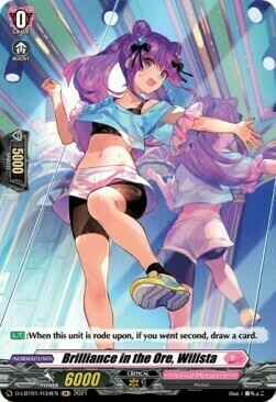 Brilliance in the Ore, Wilista Card Front