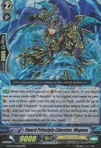 Sword Principle Liberator, Magnus Card Front