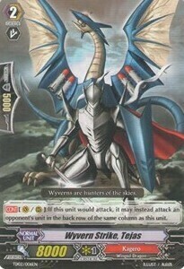 Wyvern Strike, Tejas Card Front