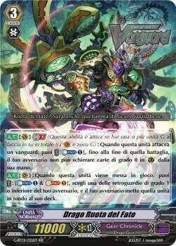 Fate Wheel Dragon Card Front