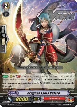 Heat Blade Dragoon Card Front