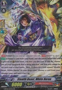 Stealth Beast, White Heron Card Front