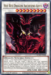 Arcidemone Drago Rosso Rovente dell'Abisso