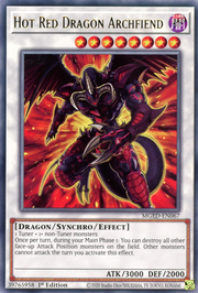 Arcidemone Drago Rosso Rovente