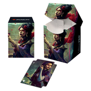 Innistrad: Compromiso escarlata: Deck Box "Henrika Domnathi // Henrika, Infernal Seer"