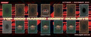 Tapete Top 1000 Ranked Cossy Duelists Oktober-December 2010