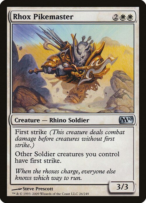 Rhox Pikemaster Card Front